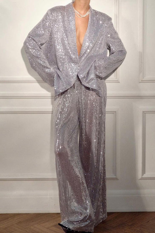 Maxwell | Sequined Suit Jacket