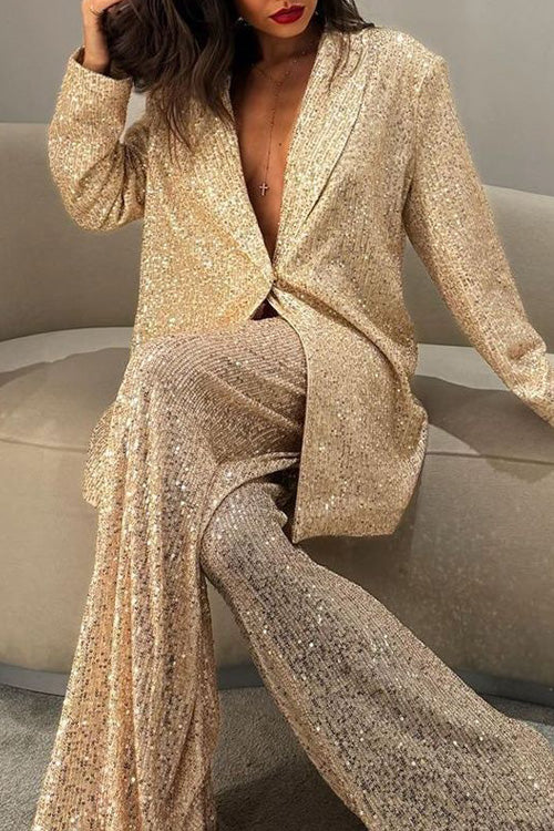 Maxwell | Sequined Suit Jacket