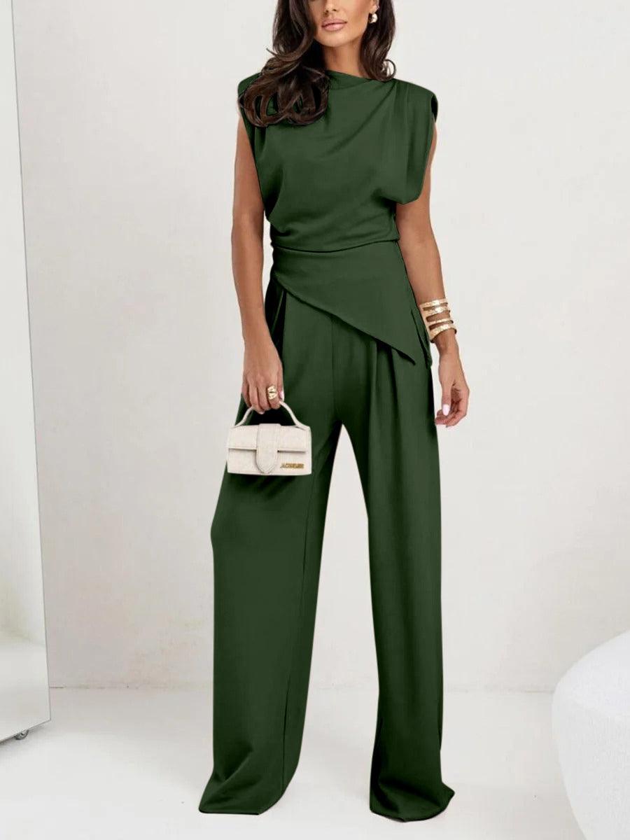 Sofia | Sleeveless Casual Two-Piece Set