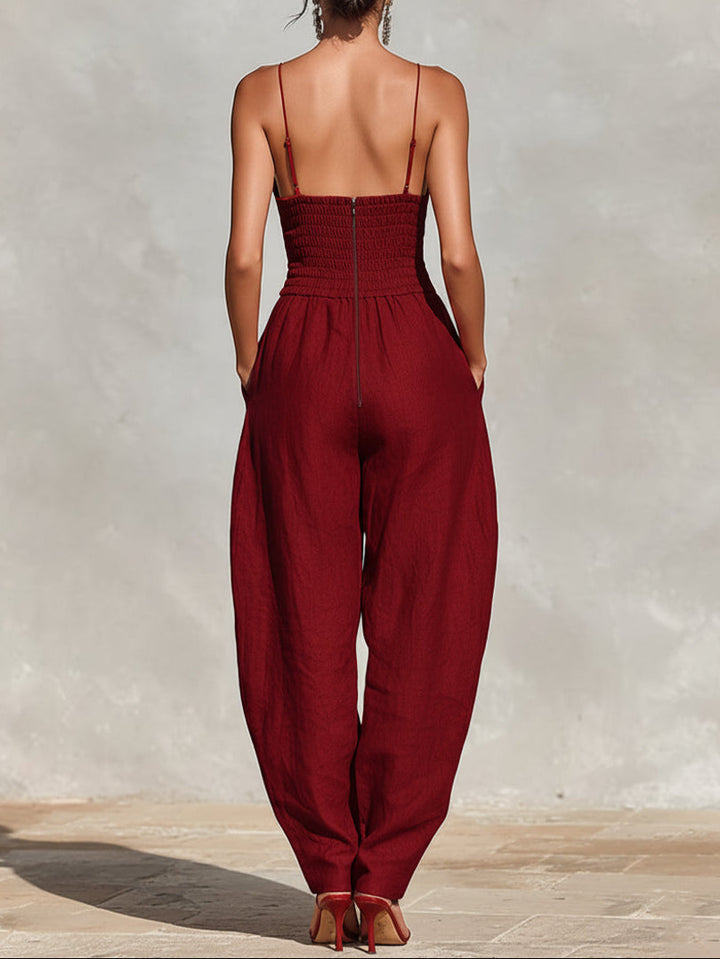 Scarlett | High-Waisted Jumpsuit