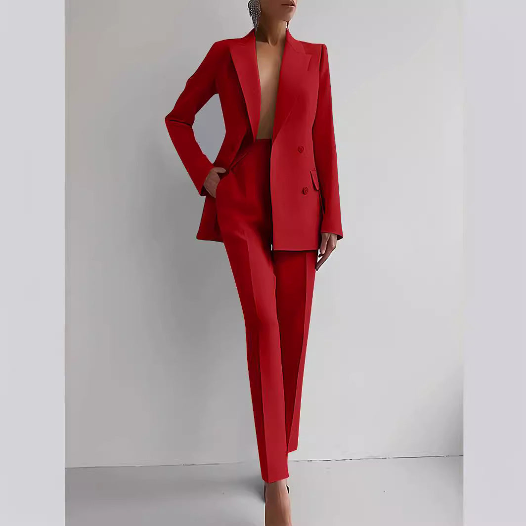 Sofia | Blazer & High Waist Pants Set