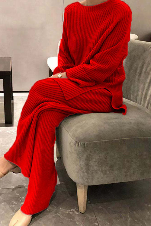 Sofia | Knitted Sweater Set