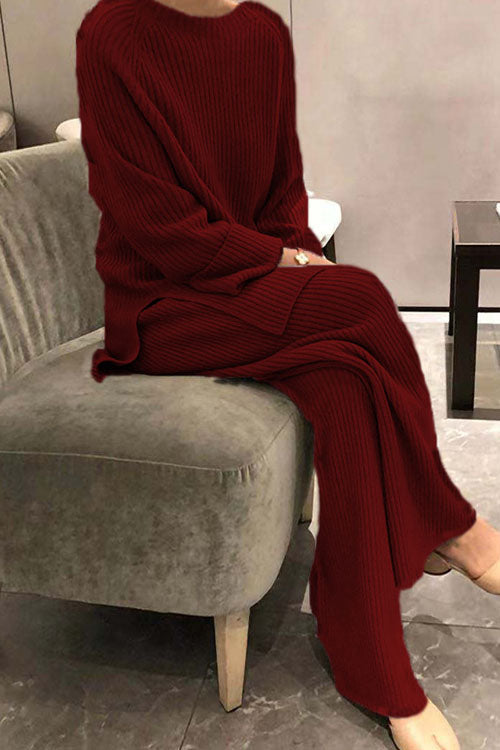 Sofia | Knitted Sweater Set