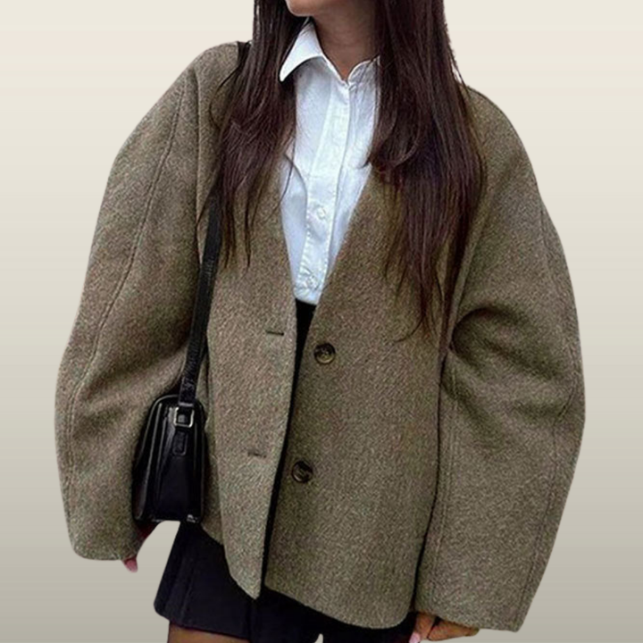 GILDA™ – Classy Long Sleeve Button Down Jacket