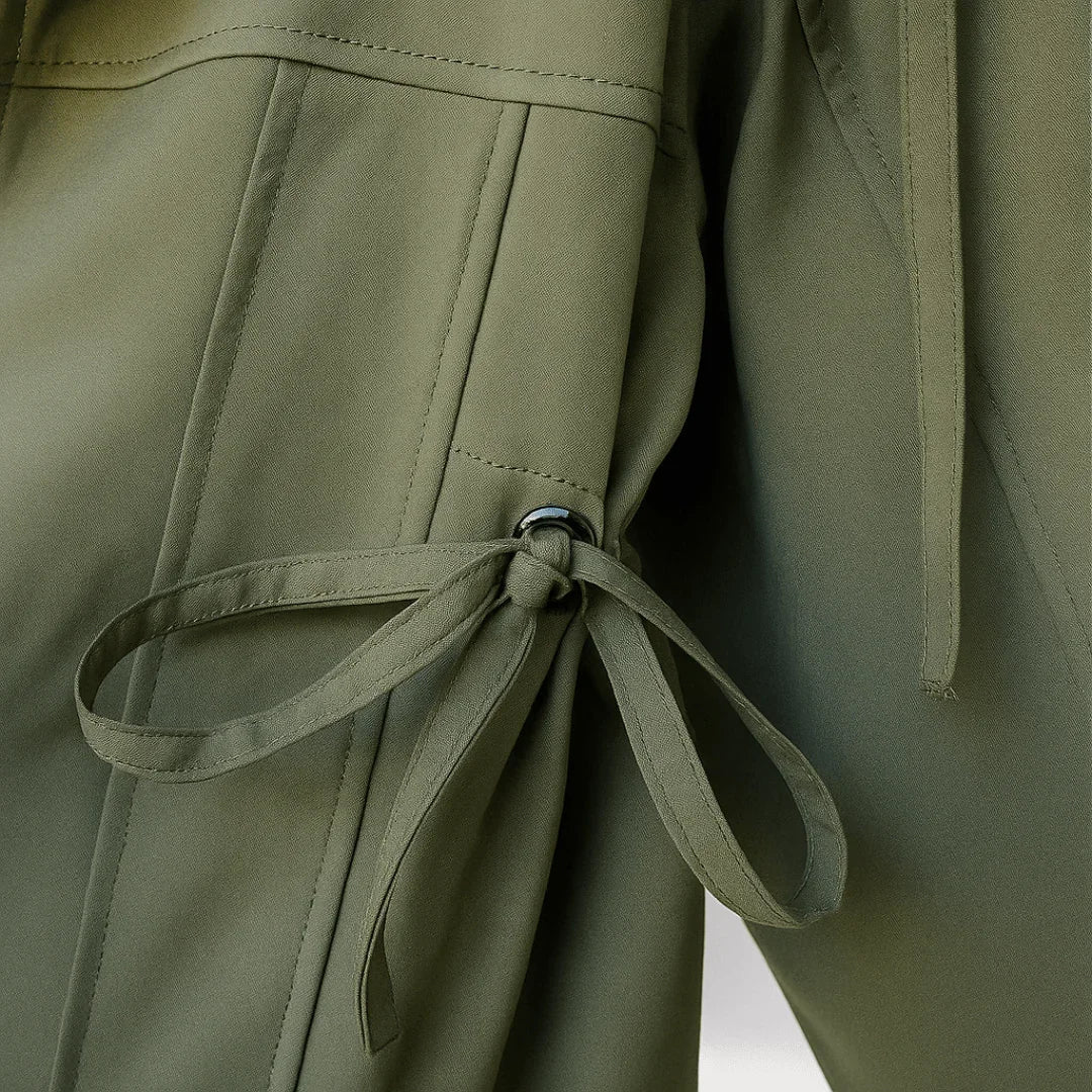 Sofia Drape Windbreaker