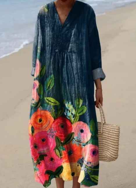 Ashley | Geometric Vintage Dress
