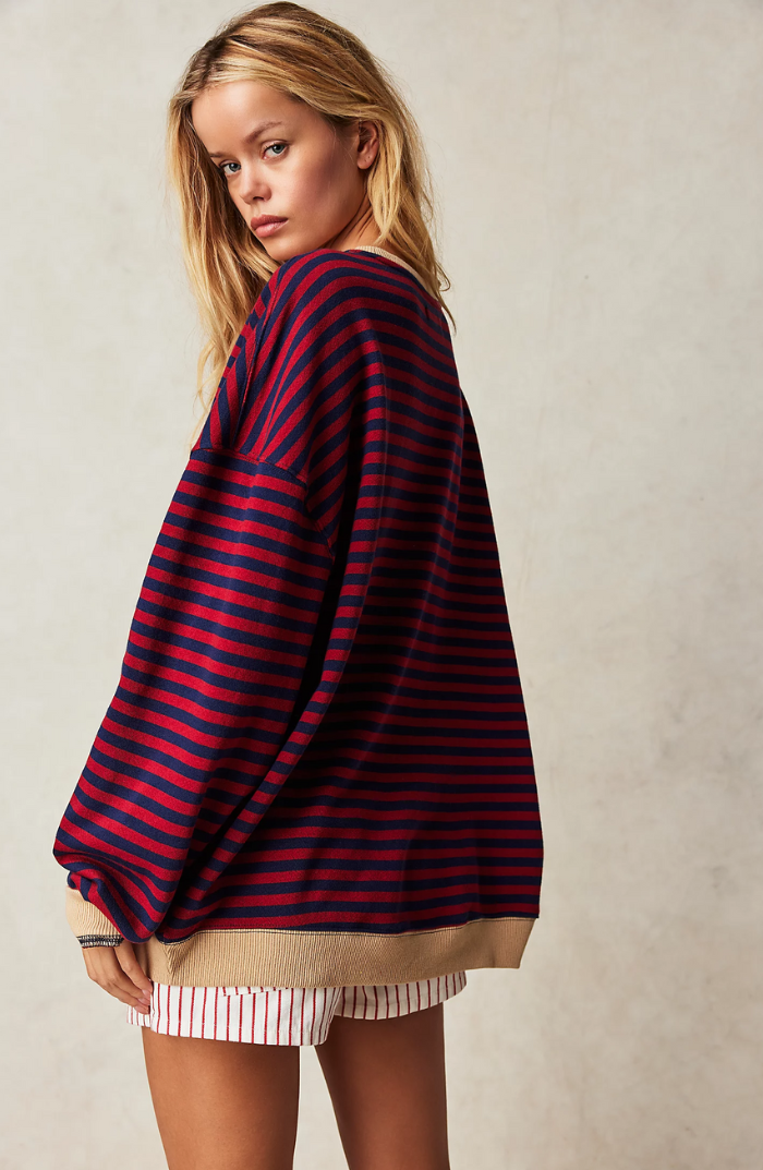 ASHLEY™ | Playful Striped Sweater