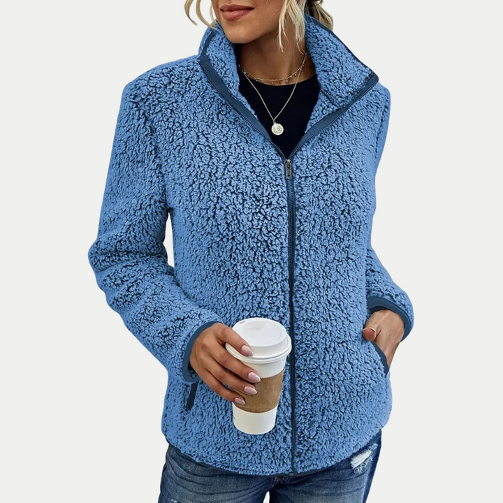 Elviera | Elegant Casual Fleece Jacket