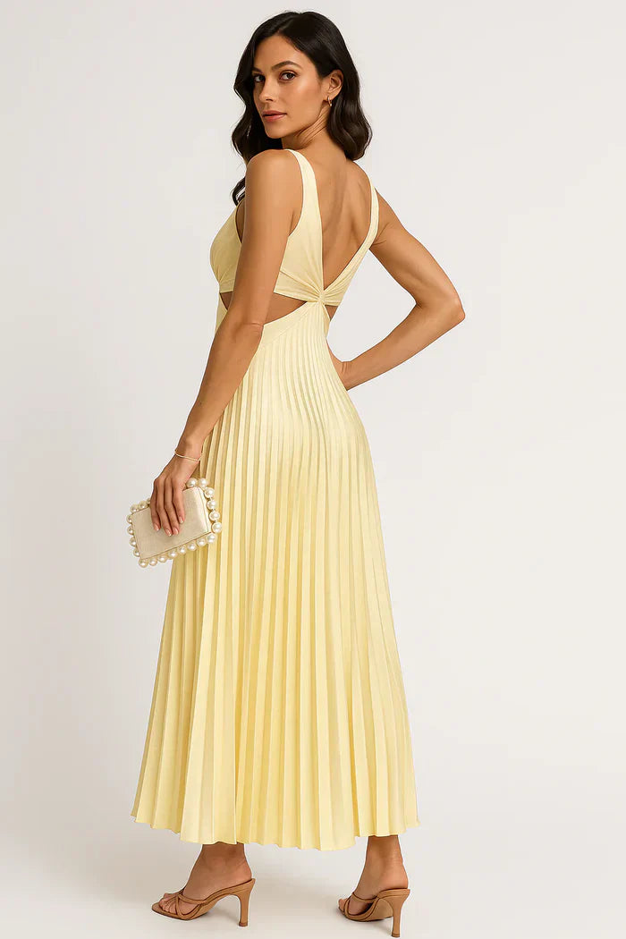 Abito Bellezza | Pleated Occasion Dress