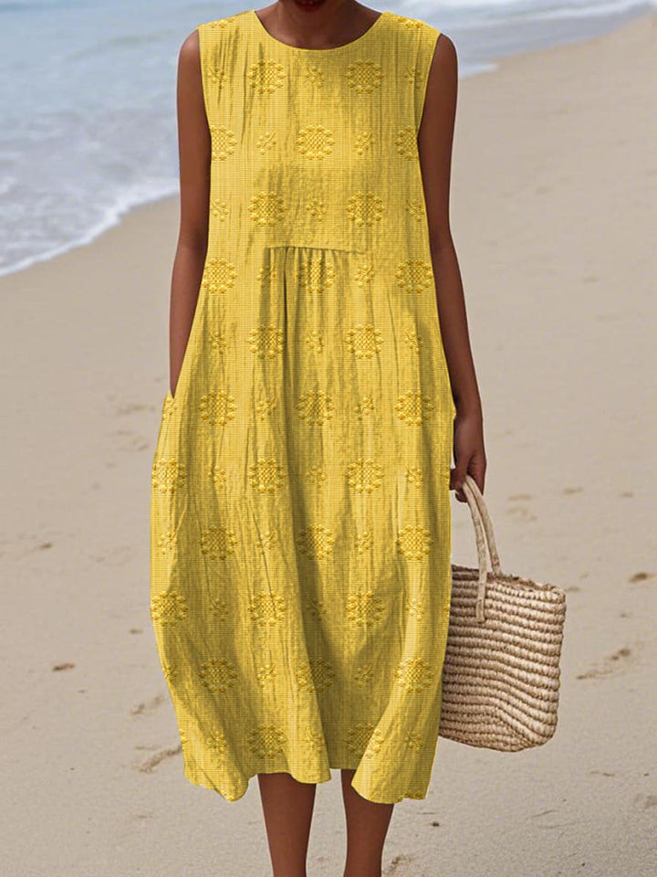 Beatrice | Elegant Sleeveless Dress with Pockets
