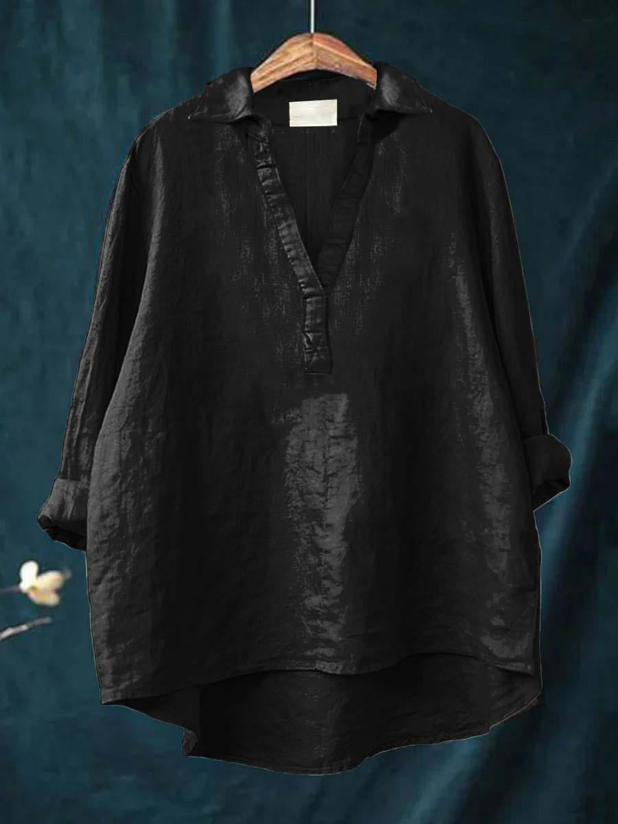 LAILA | Elegant Summer Linen Blouse