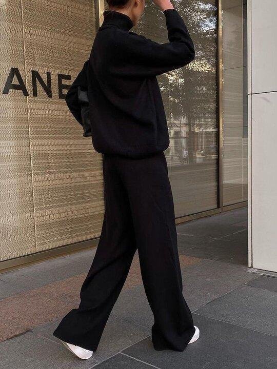 Sofia | Knitted Casual Suit