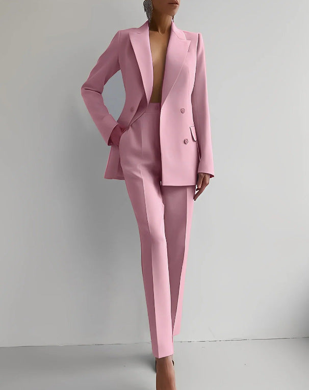 Sofia | Blazer & High Waist Pants Set