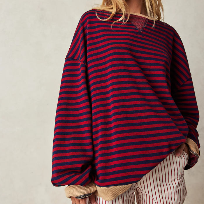 ASHLEY™ | Playful Striped Sweater