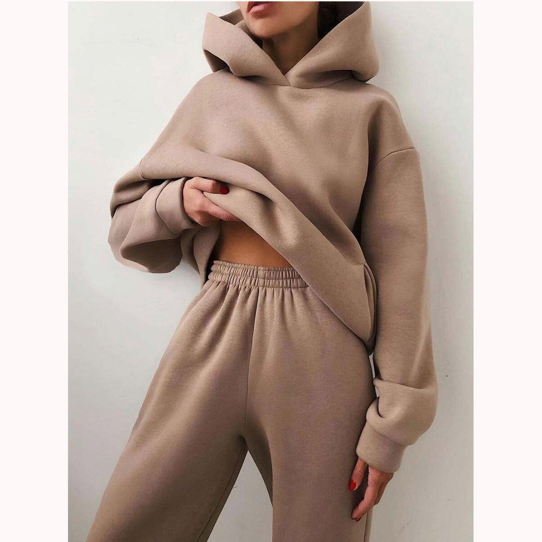 Sofia | Casual Hooded Two-Piece Suit