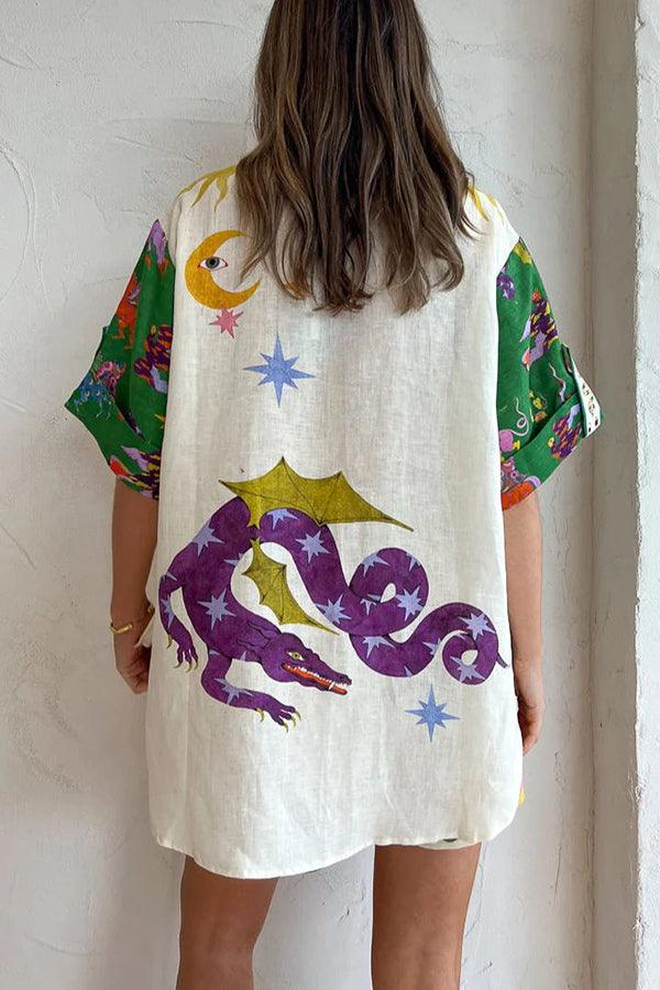 Nova | Heavenly Blouse and Pocketed Shorts Set