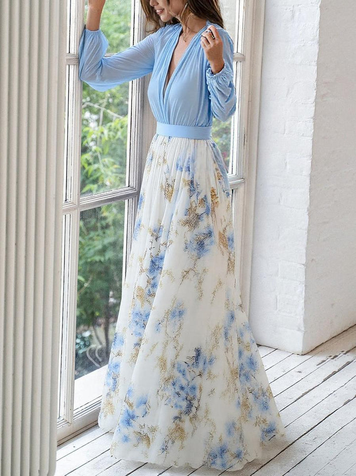 Abigail | Maxi Dress with Dazzling Floral Print