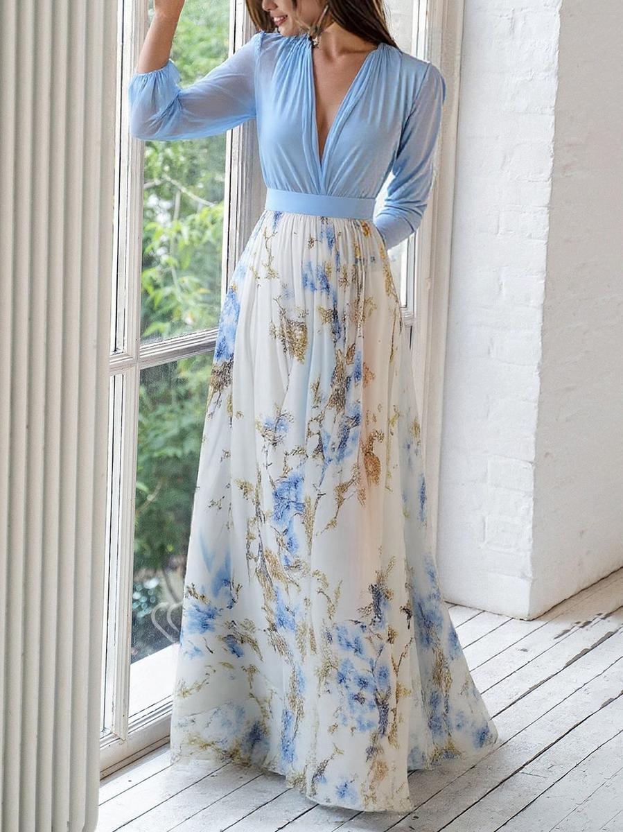 Abigail | Maxi Dress with Dazzling Floral Print