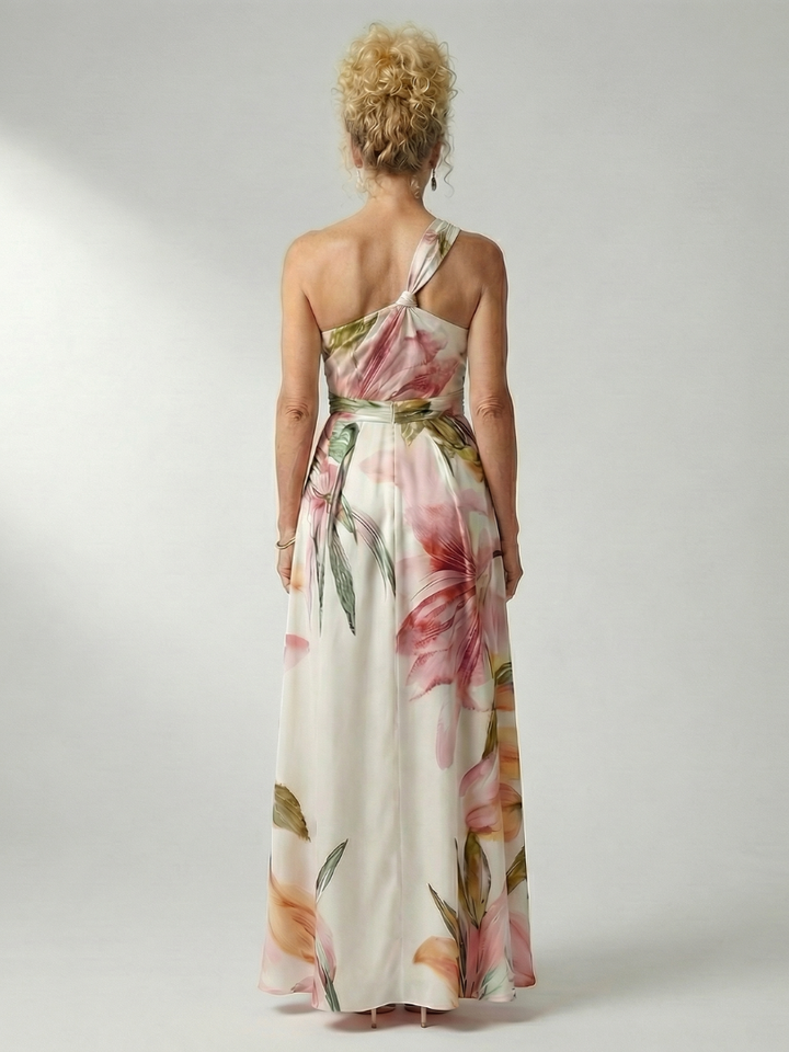 Amiel | Light Floral Maxi Dress