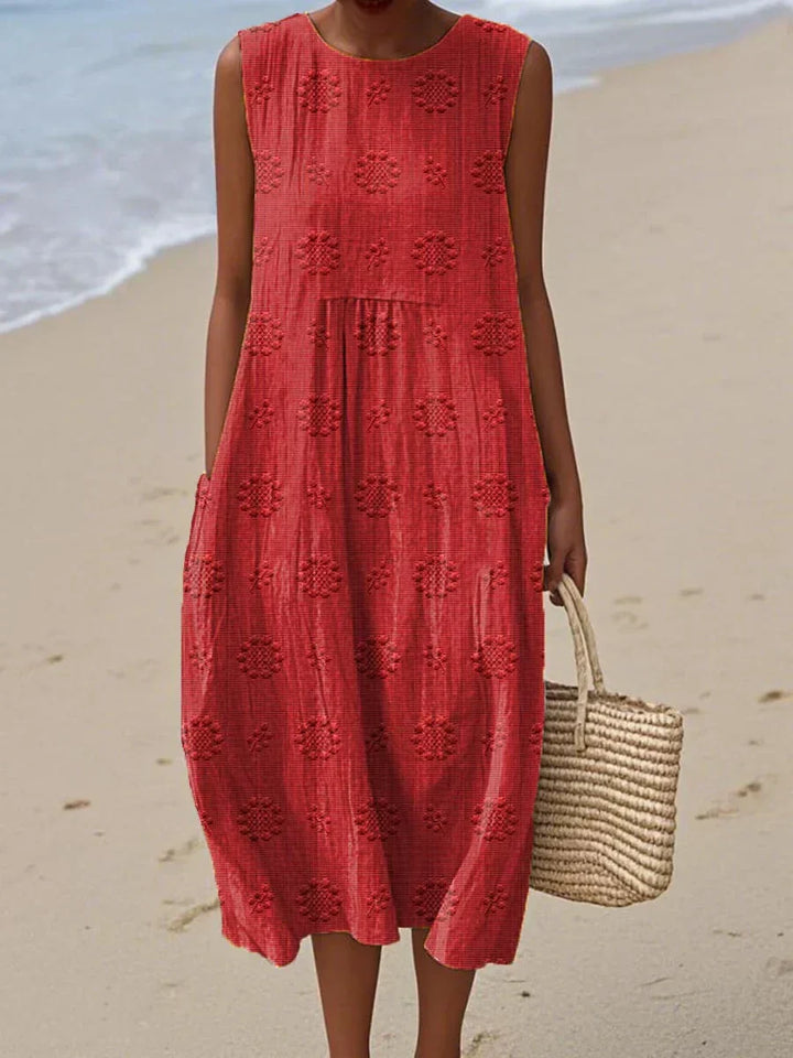 Beatrice | Elegant Sleeveless Dress with Pockets