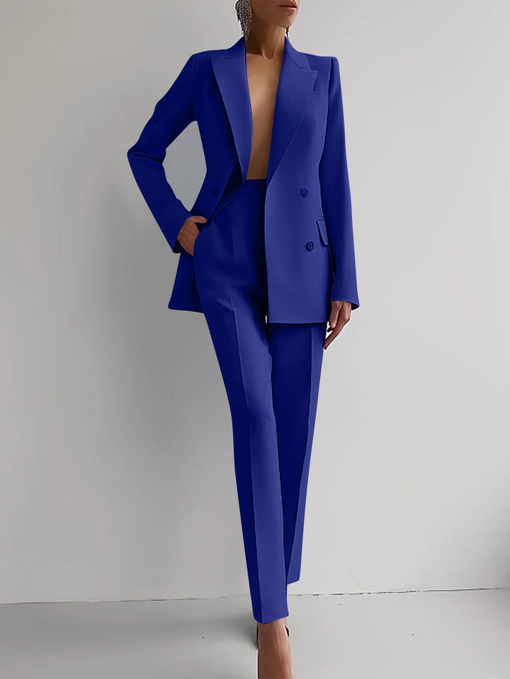 Sofia | Blazer & High Waist Pants Set