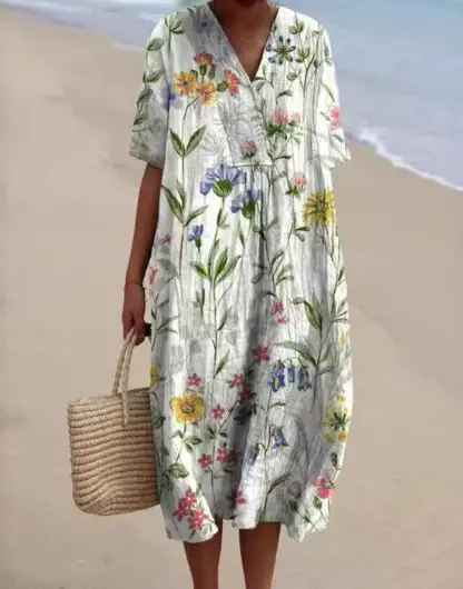 Fenna | Summer Breeze Printed Dress