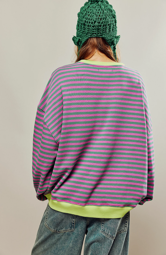 ASHLEY™ | Playful Striped Sweater