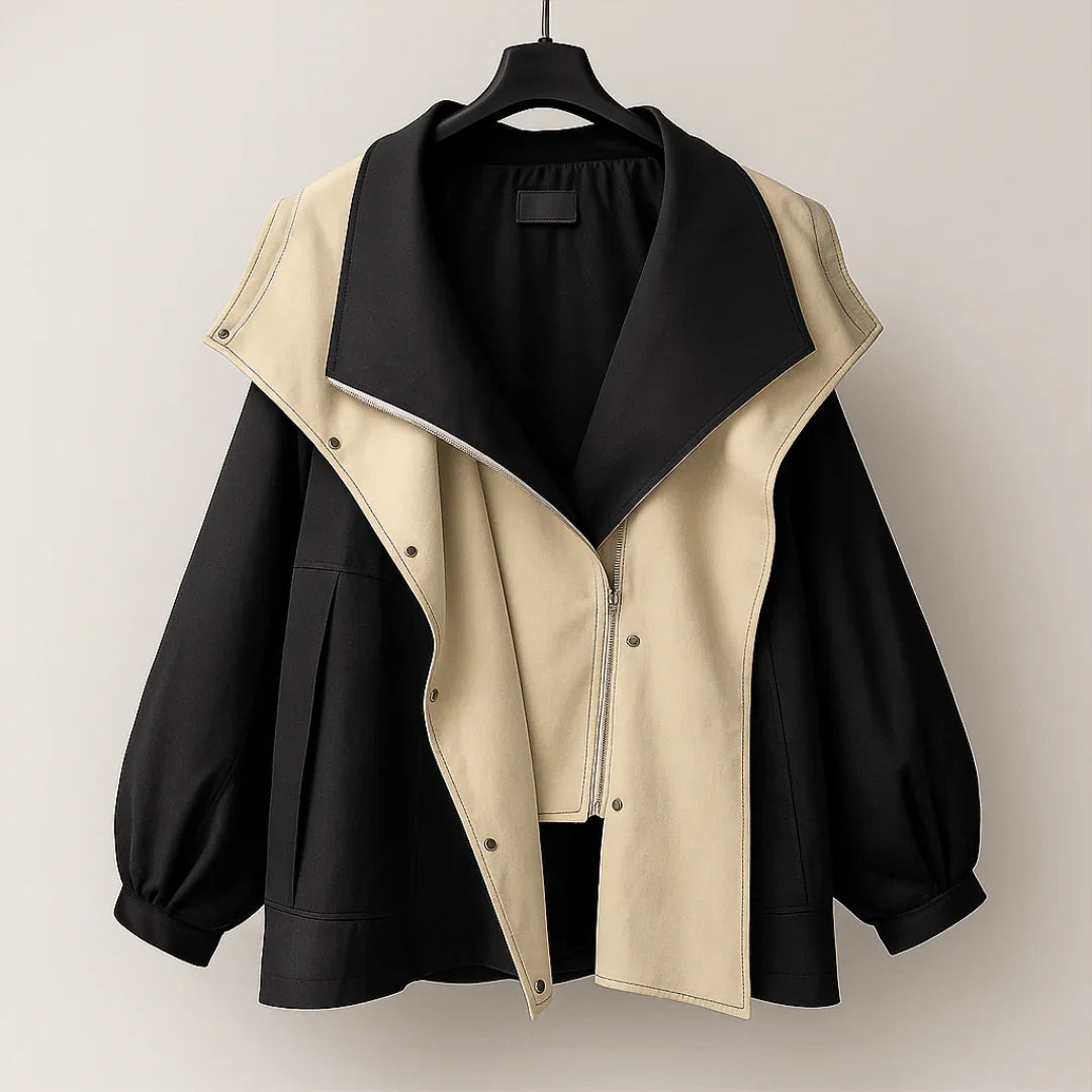 Sofia Drape Windbreaker
