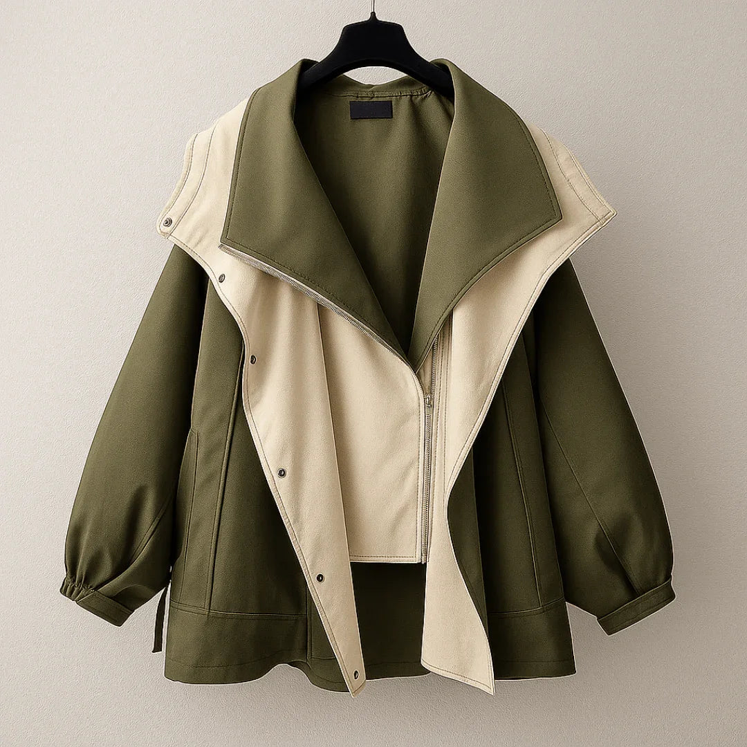 Sofia Drape Windbreaker