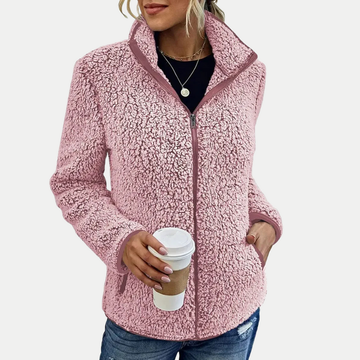 Elviera | Elegant Casual Fleece Jacket