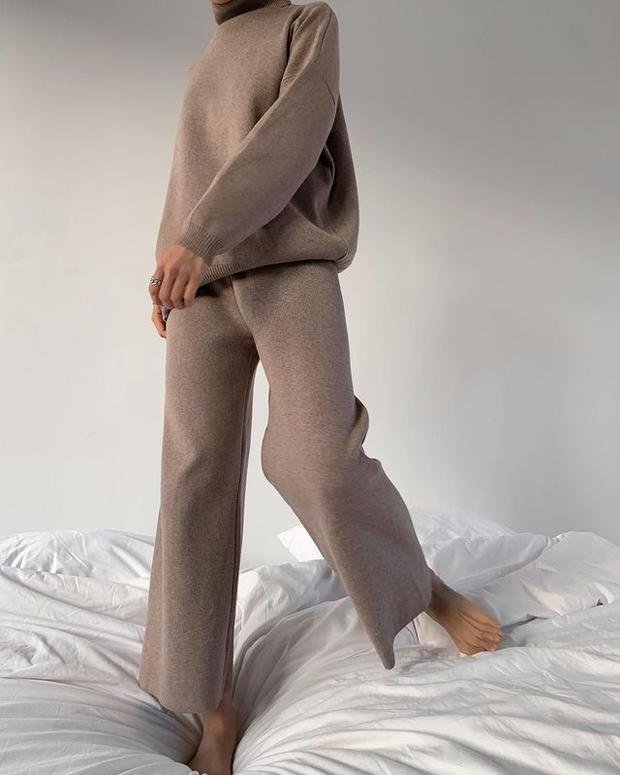 Sofia | Knitted Casual Suit
