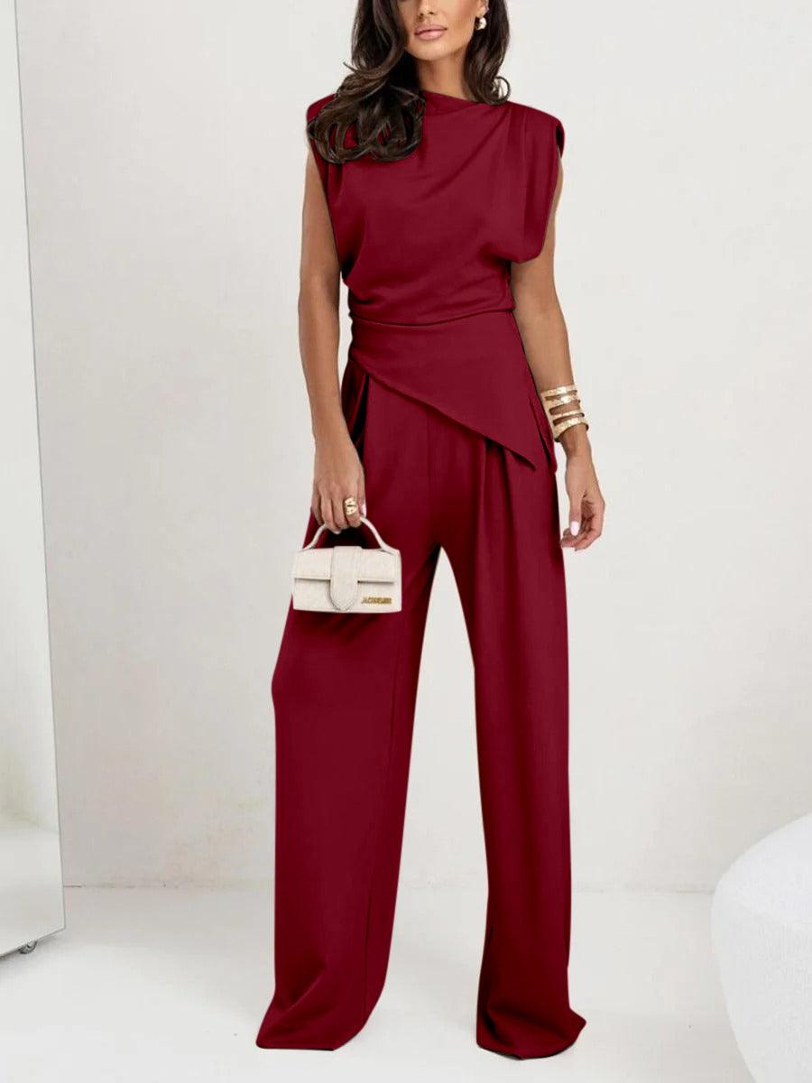 Sofia | Sleeveless Casual Two-Piece Set