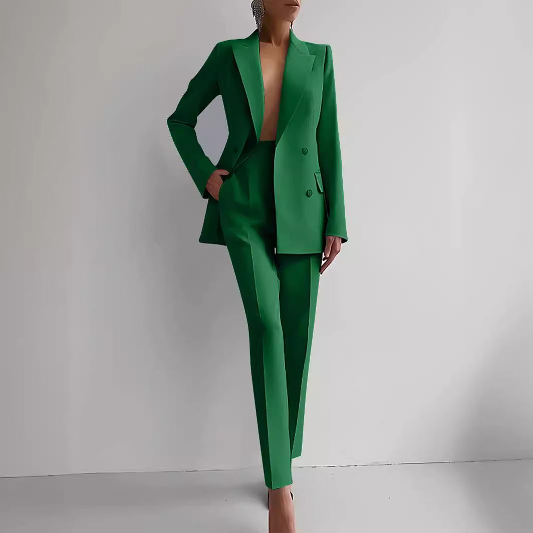 Sofia | Blazer & High Waist Pants Set
