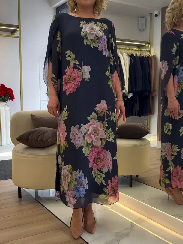 Ruth | Floral Print Maxi Dress
