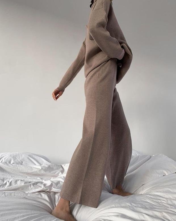 Sofia | Knitted Casual Suit