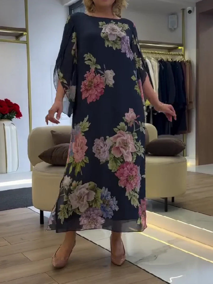 Ruth | Floral Print Maxi Dress