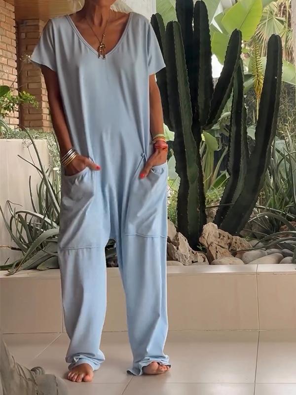 Sofia | V-neck Jumpsuit