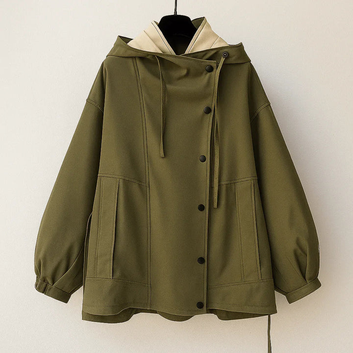 Sofia Drape Windbreaker