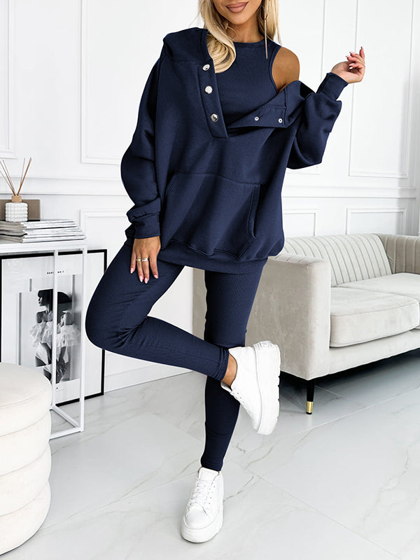 Sophie | Three-Piece Sweatshirt Set