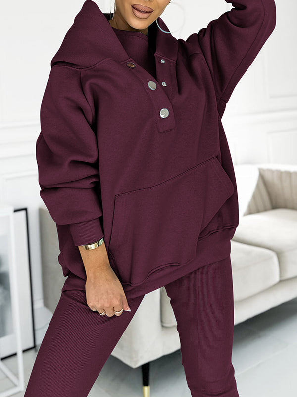 Sophie | Three-Piece Sweatshirt Set