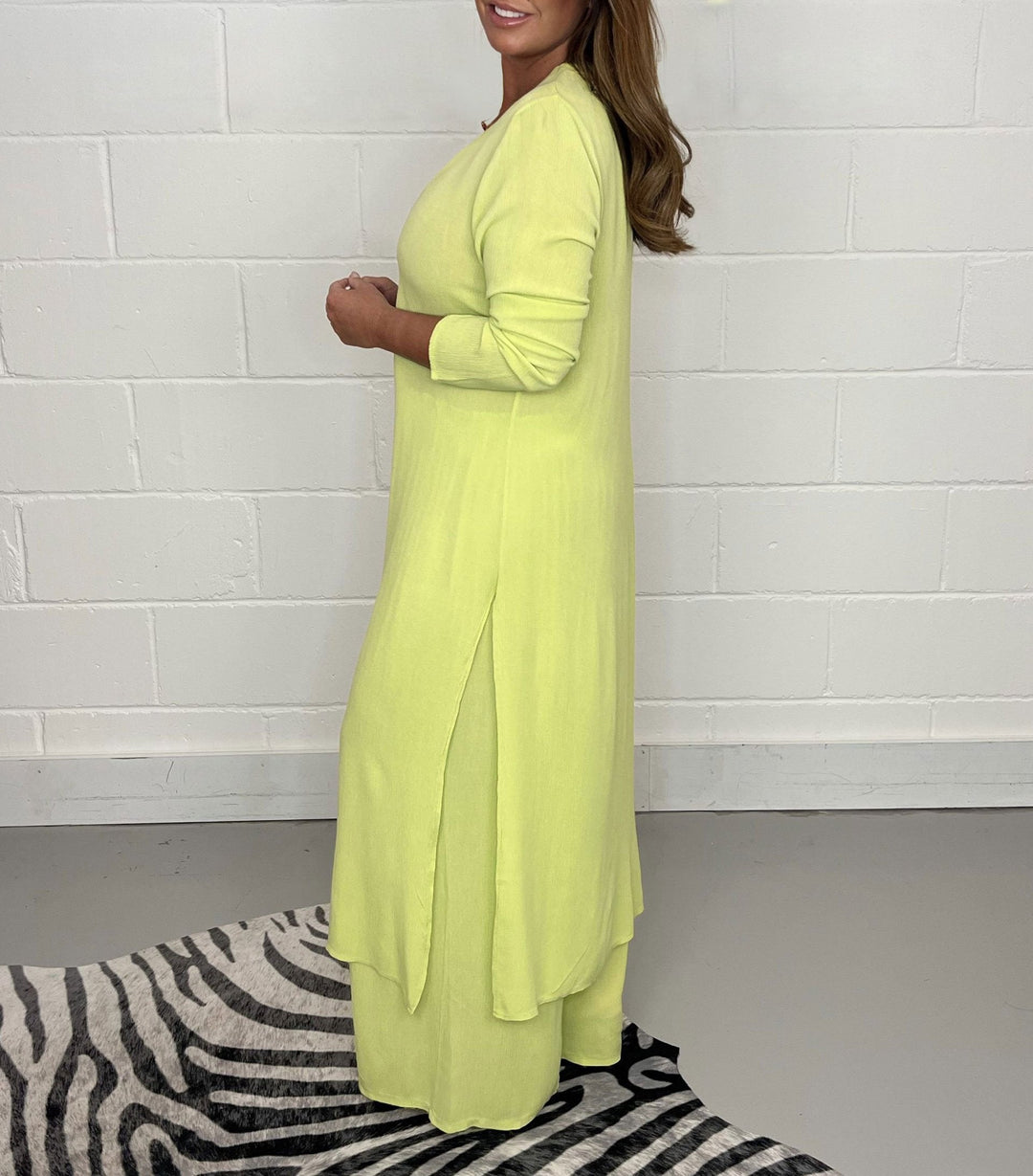 Sofia | Casual Long Top and Matching Pants Set