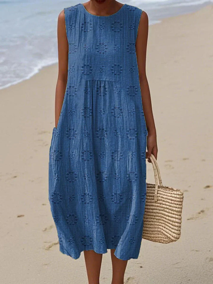 Beatrice | Elegant Sleeveless Dress with Pockets