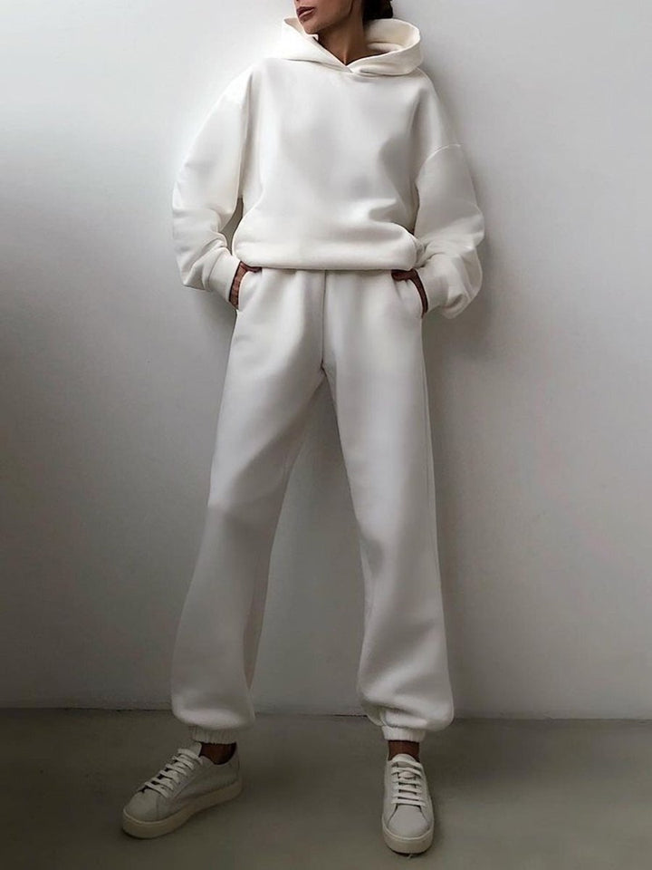 Sofia | Casual Hooded Two-Piece Suit