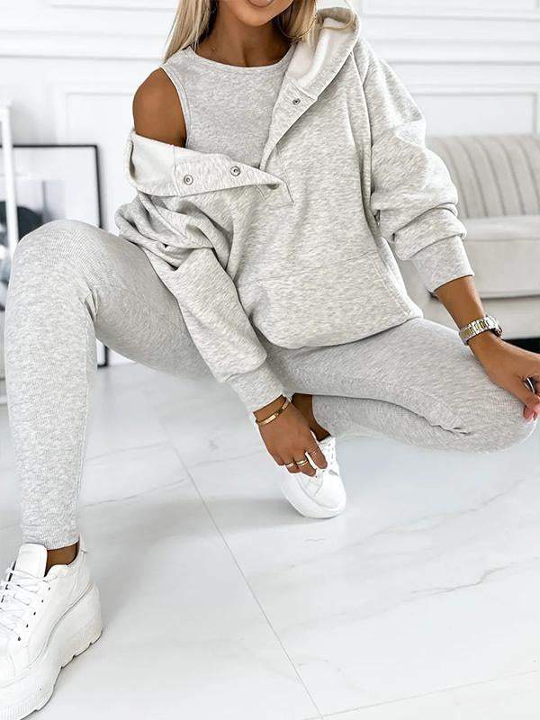 Sophie | Three-Piece Sweatshirt Set