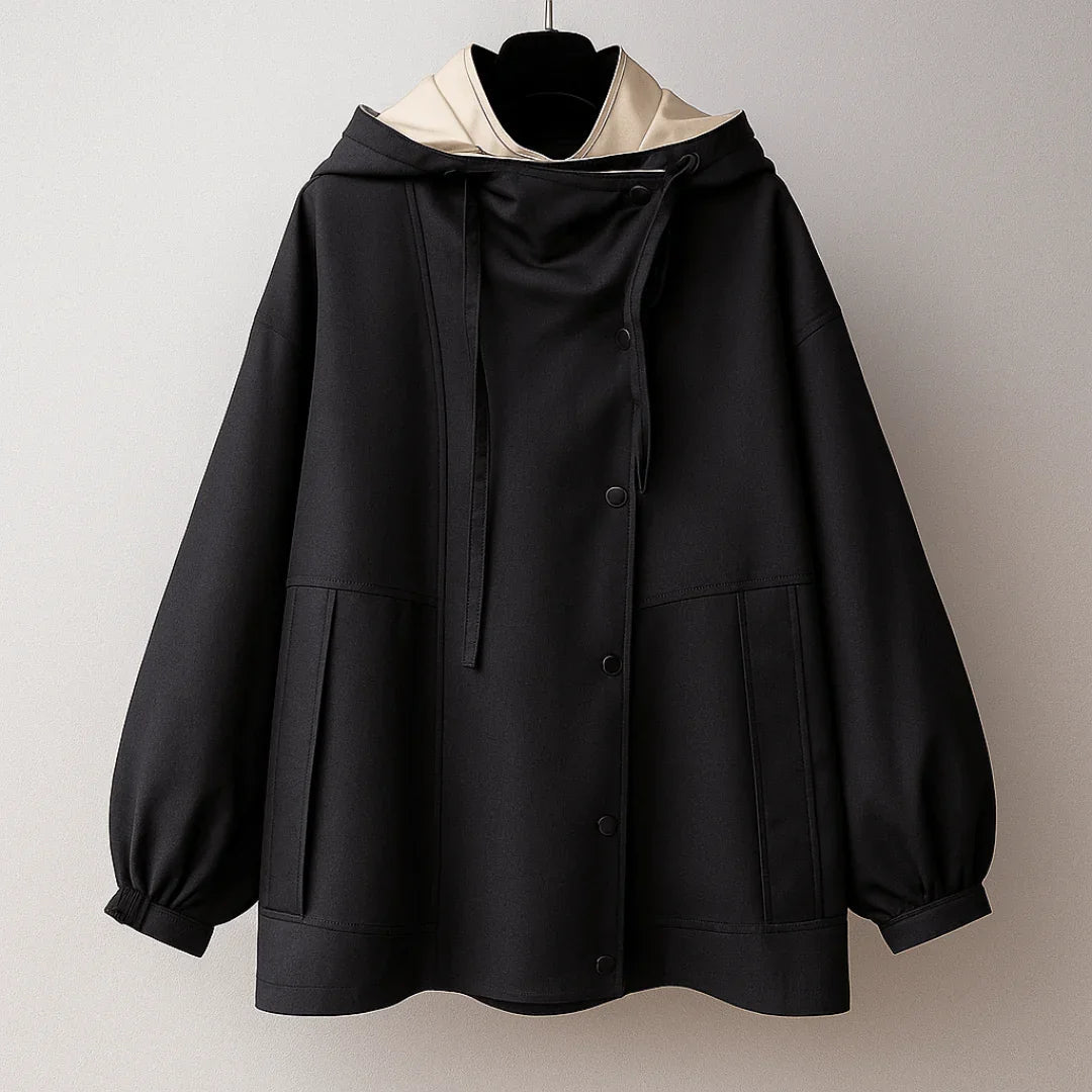 Sofia Drape Windbreaker