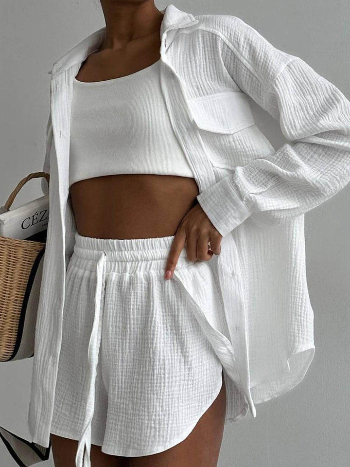 Sofia | Minimalist Shorts Set