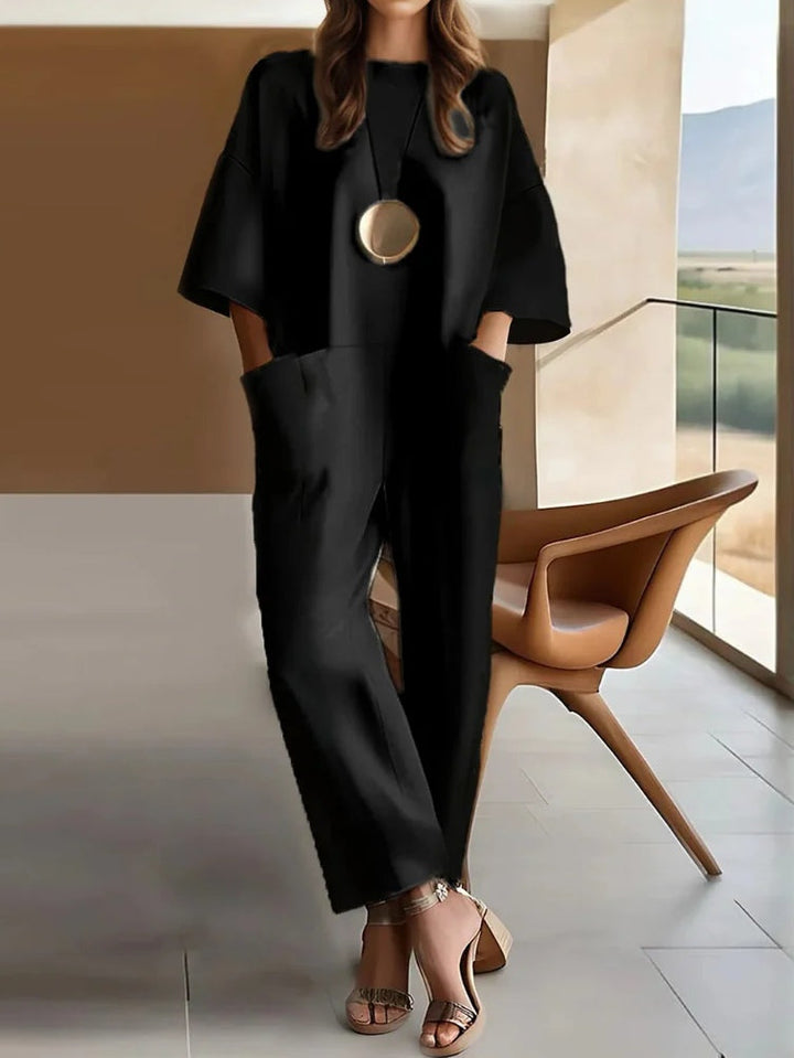 Lila | Cotton Stretchy Jumpsuit