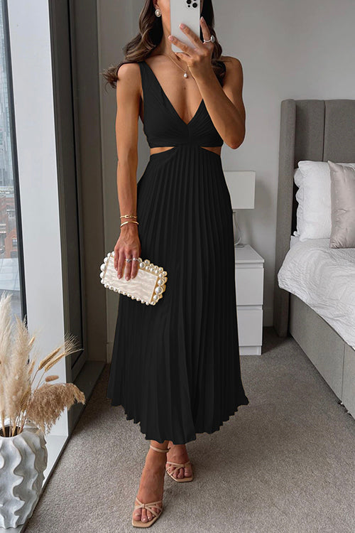 Abito Bellezza | Pleated Occasion Dress