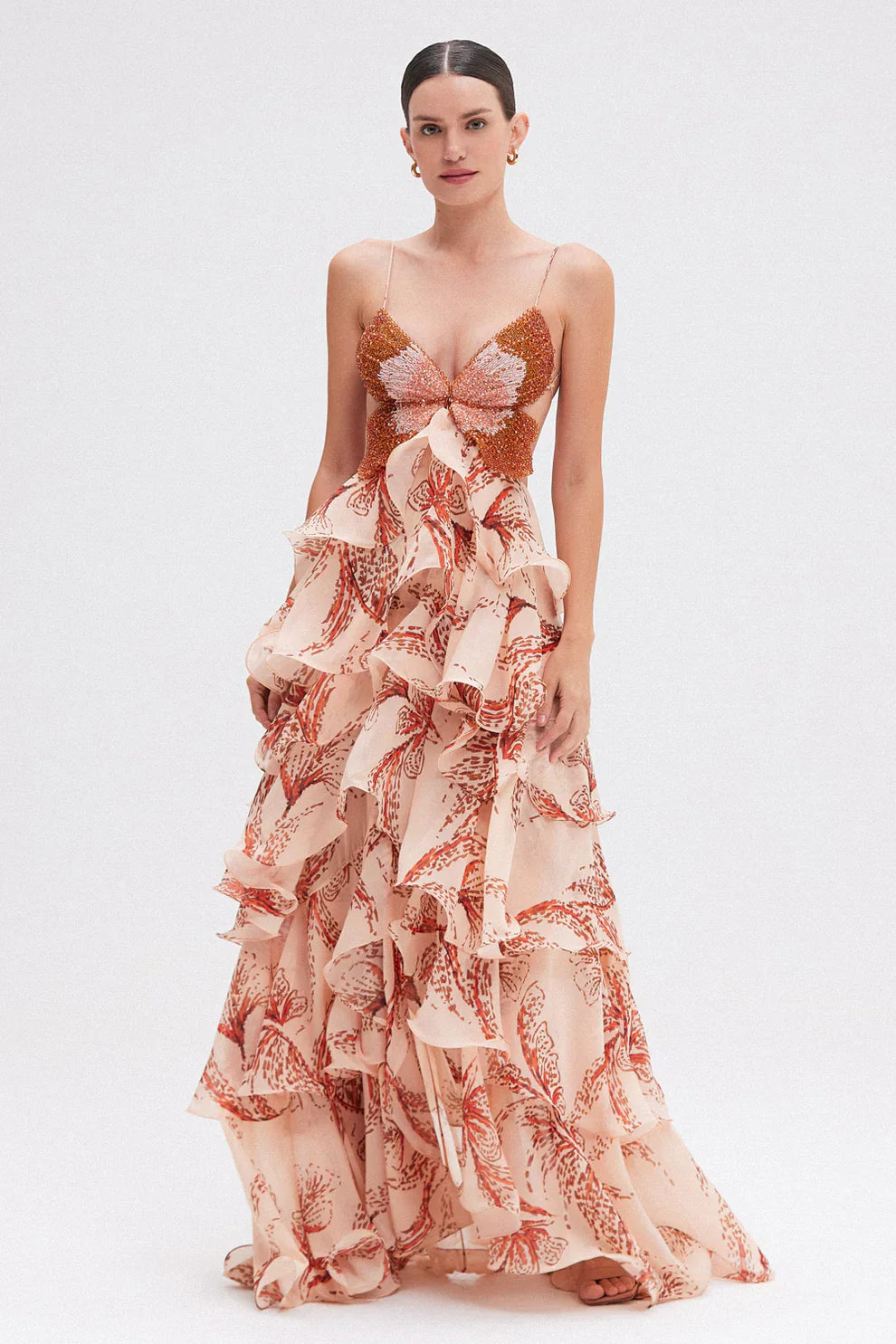 Nahia | Dress with Ruffle