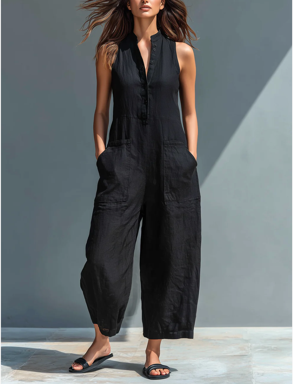 Julia | Sleeveless Jumpsuit